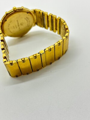 美品！稼働品‼️18Kメッキ‼️RAYMOND WEIL Coliseum Exc+5] RAYMOND WEIL Coliseum 18K Gold QZ Watch Used Working