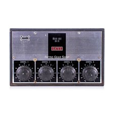 Gates GR-91 Tube 4 Channel Analog Mic Pre Preamp Mixer Vintage Rare GR91