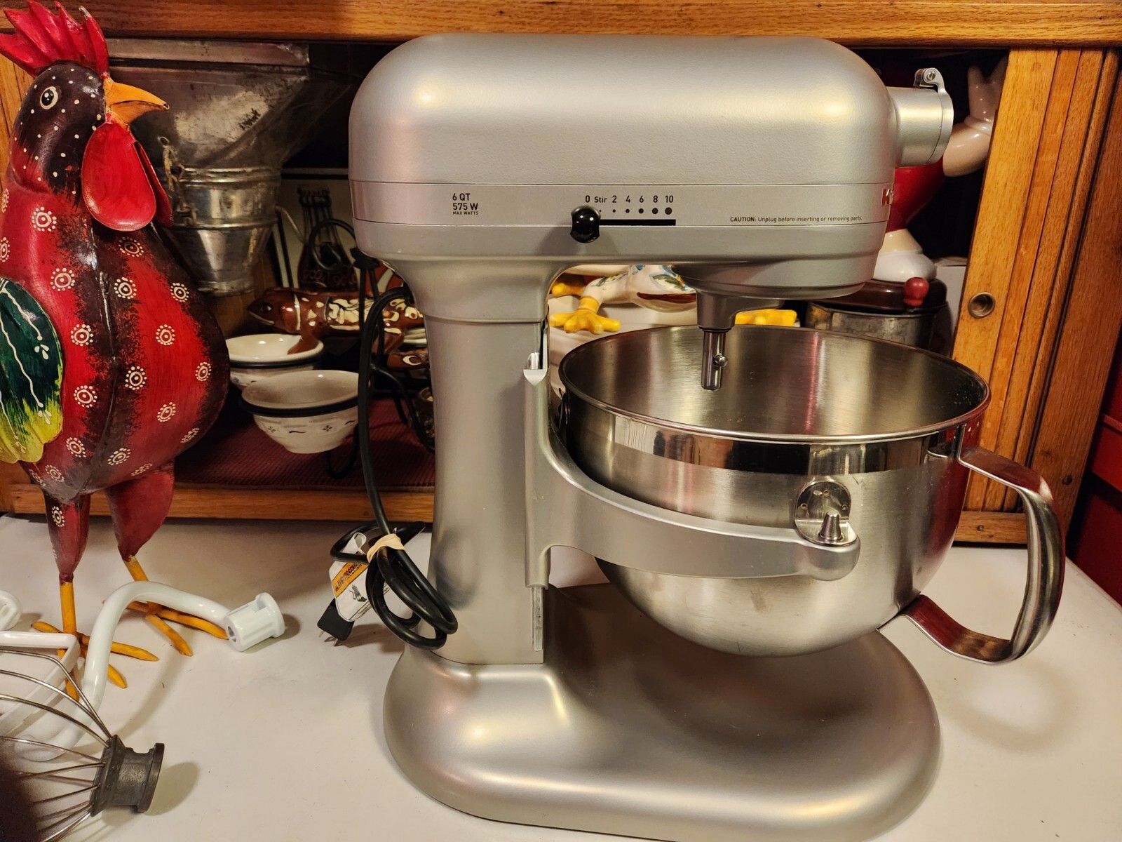 KitchenAid Professional KP26M1XNP Quart 575W Bowl-Lift Stand Mixer Used ...