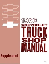 1966 Chevrolet Truck Shop Manual Supplement