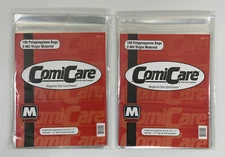 COMICARE MAGAZINE 8-3/4x11 POLYETHYLENE (PE) COMIC BAGS Pack of 200 2-MIL