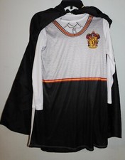 Youth Large 10-12 Harry Potter Top and Hooded Cape Costume,
