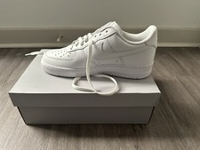 Nike Air Force 1 '07 Shoes Triple White CW2288-111 Men's Multi Sizes NEW