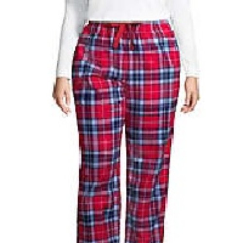 LANDS' END WOMEN'S PLUS SIZE FLANNEL PAJAMA PANTS eBay