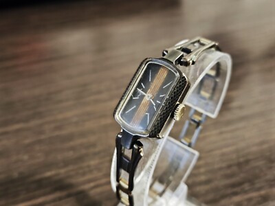 Vintage Watch bracelet Lady LUCH Women's Beauty Soviet Mechanical USSR Serviced!