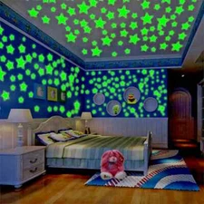 Glow Stars Way To Glow In The Dark Shining Stars 30 Count LOT OF 9 = 270 Total