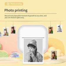 Mini Pocket Thermal Printer Wireless Bluetooth Inkless Photo Printing Machine US