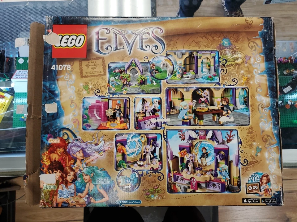 LEGO Skyra's Mysterious Sky Castle - 41078 Elfos 2015 CAIXA ABERTA TODAS AS BOLSAS SELADAS - Imagem 2 de 4