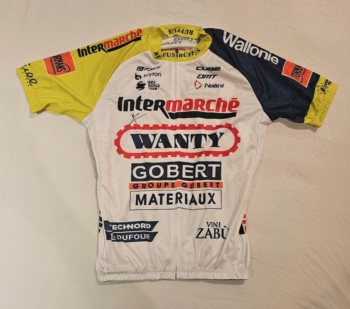 Maillot Cycliste Europcar Vendée Team 2012 vintage Cycling Jersey - S Maillot Cycliste Europcar Vendée Team 2012 vintage Cycling Jersey - S