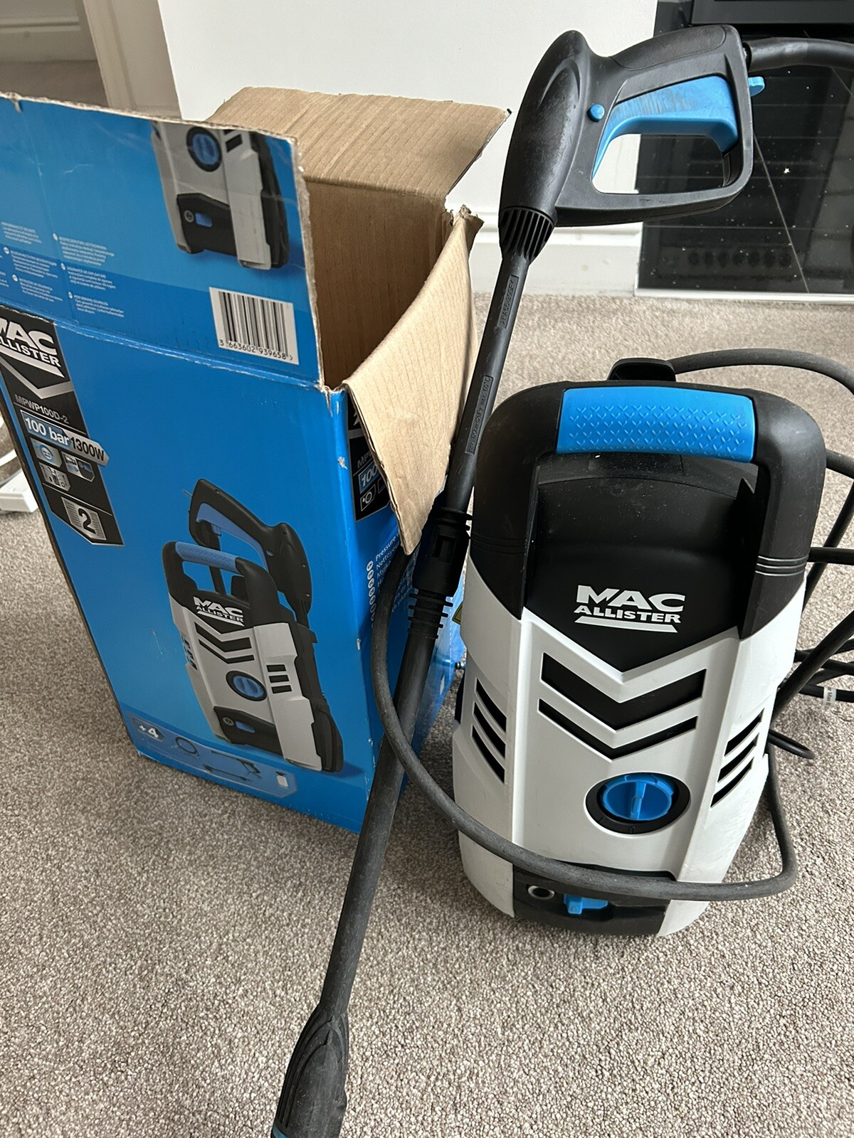 macallister pressure washer eBay