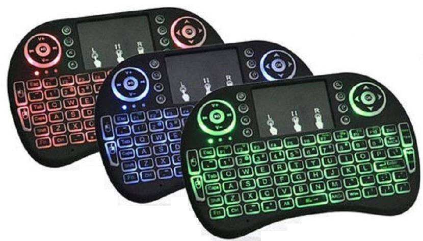 Wireless Keyboard Remote Control+ MOUSE i8 Mini-PC Android google TV Box ps3 ps4 - Image 2 of 4