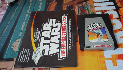 STAR WARS The Empire strikes back (Parker 1982) ATARI VCS 2600 (Modul & Manual)