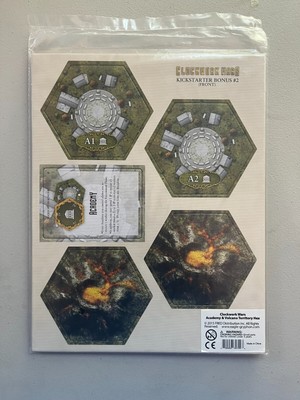 Eagle-Gryp Clockwork Wa  Academy & Volcano Bonus Tiles (Kickstarter Exc) New!