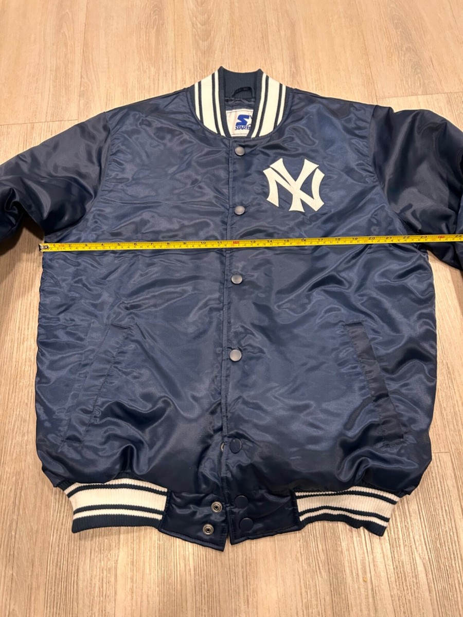 New York Mint Yankees Starter Satin Loose Fit Bomber Jacket New York Mint Yankees Starter Satin Loose Fit Bomber Jacket