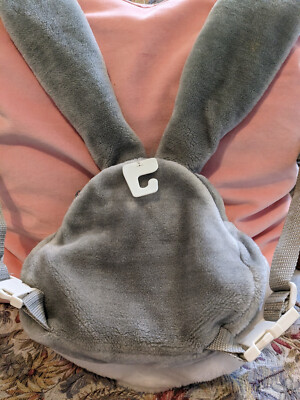 Vintage 1997 Bugs Bunny 3D backpack head plush Looney Tunes 1990s