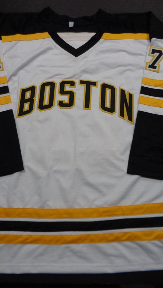 Ray Bourque Boston Bruins Autographed INSCRIB HOF 04 White Style Jersey