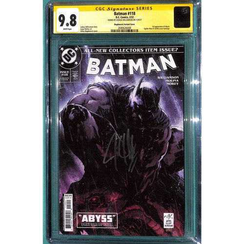 Batman # 118 - CGC 9.8 - DC Comics 1st Abyss Joshua Williamson Signed