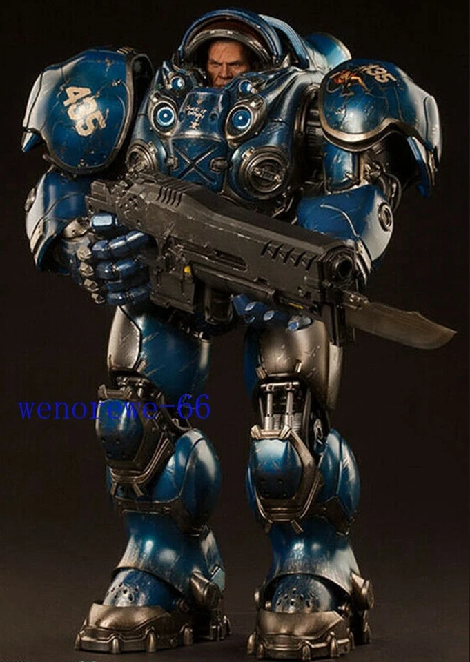 Modelos de figuras de acción Starcraft2 Tychus Heroes of The Storm Blizzard Warcraft 9" Foto 2 de 4