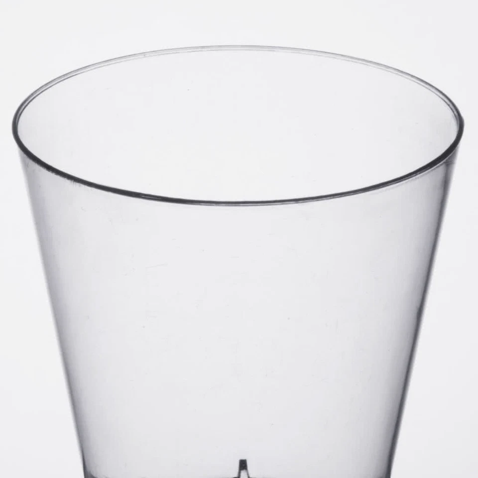 NEW 2 oz. Clear Round Plastic Disposable Shot Glasses - 2500/Case - Image 4 of 4