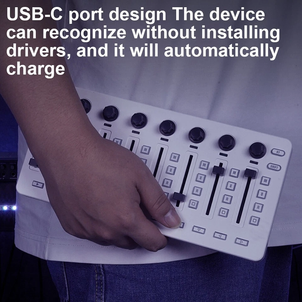 Kompakter Design Wireless Midi Controller perfekt f??r reisende Musiker - Bild 2 von 4