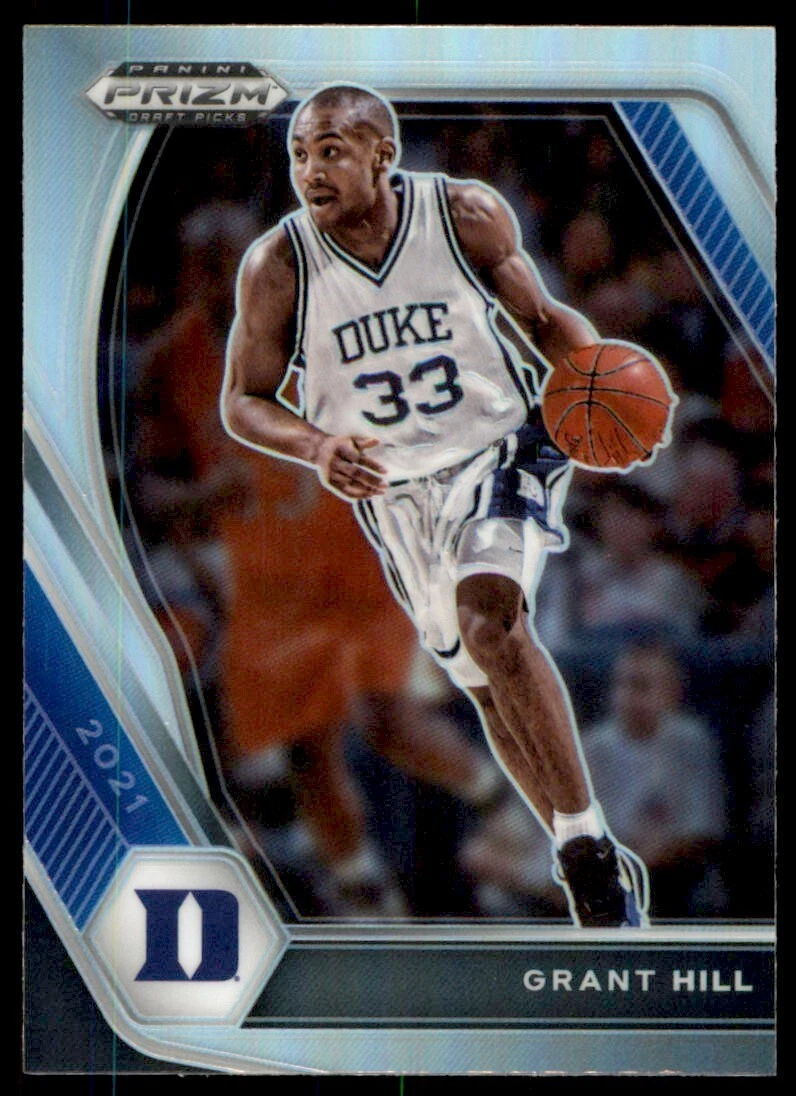 2021-22 Panini Prizm Draft Picks Silver Prizm Grant Hill Detroit Pistons #90