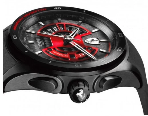 Автоматические официальные часы Scuderia Ferrari Gran Premio мирового времени ограниченный выпуск - Изображение 2 из 4