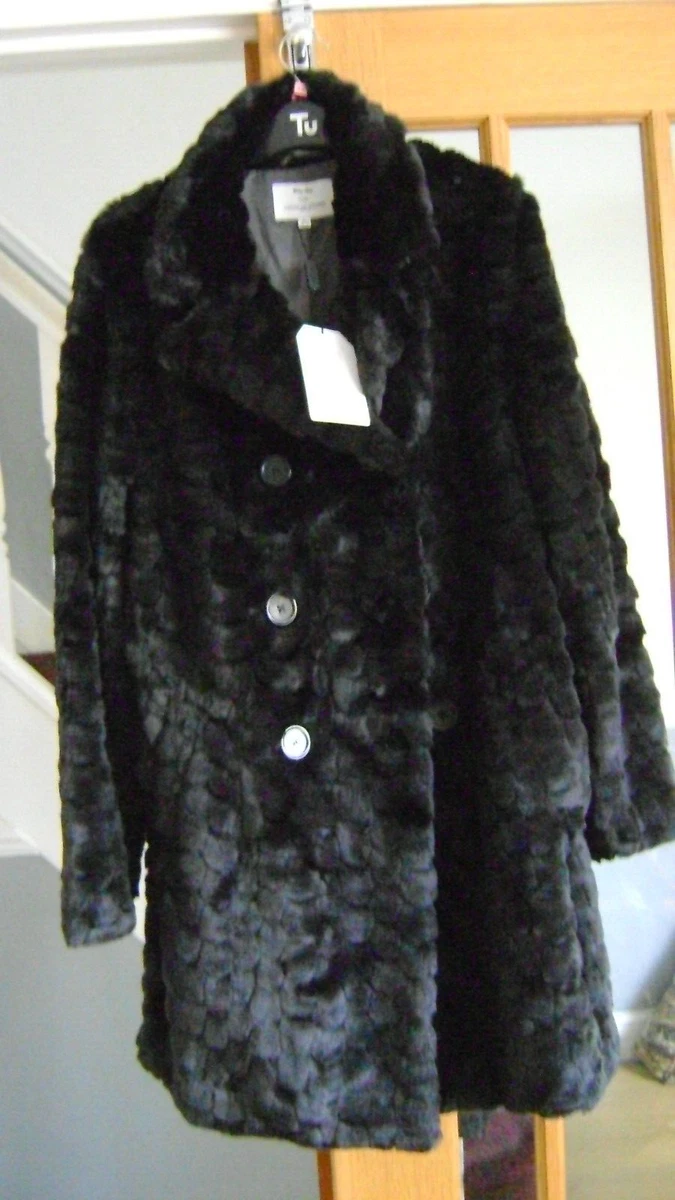 Ruby and ed top faux fur coat