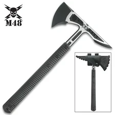 16" M48 Survival Camping Tomahawk Throwing Axe Hatchet Hunting Knife Tactical