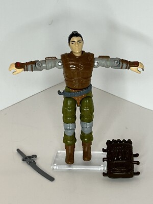 Vintage 1988 G.I. Joe Budo Action Figure Hasbro 3.75'' ARAH