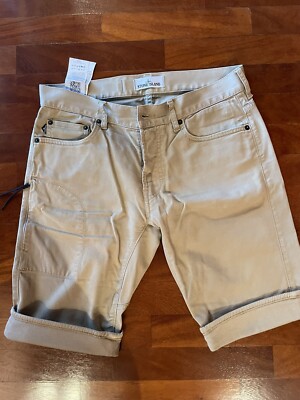 Stone Island Jeansshorts Cargohose Gr. 30 Beije Made in Italy