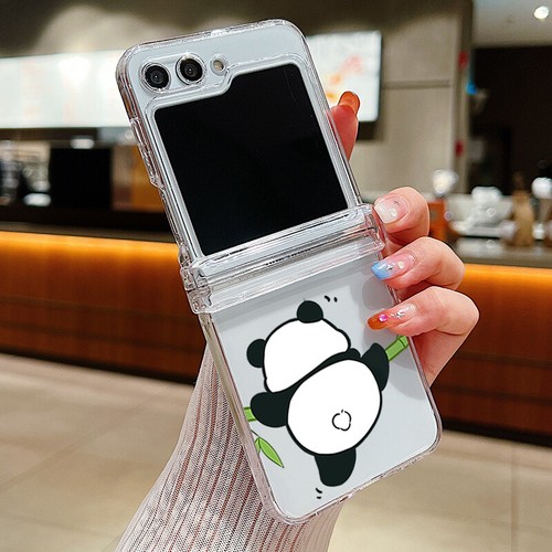 For Samsung Z Flip6 Flip5 Flip4 3 Panda Hinge Shockproof Phone Case Hard Cover - Picture 21 of 22