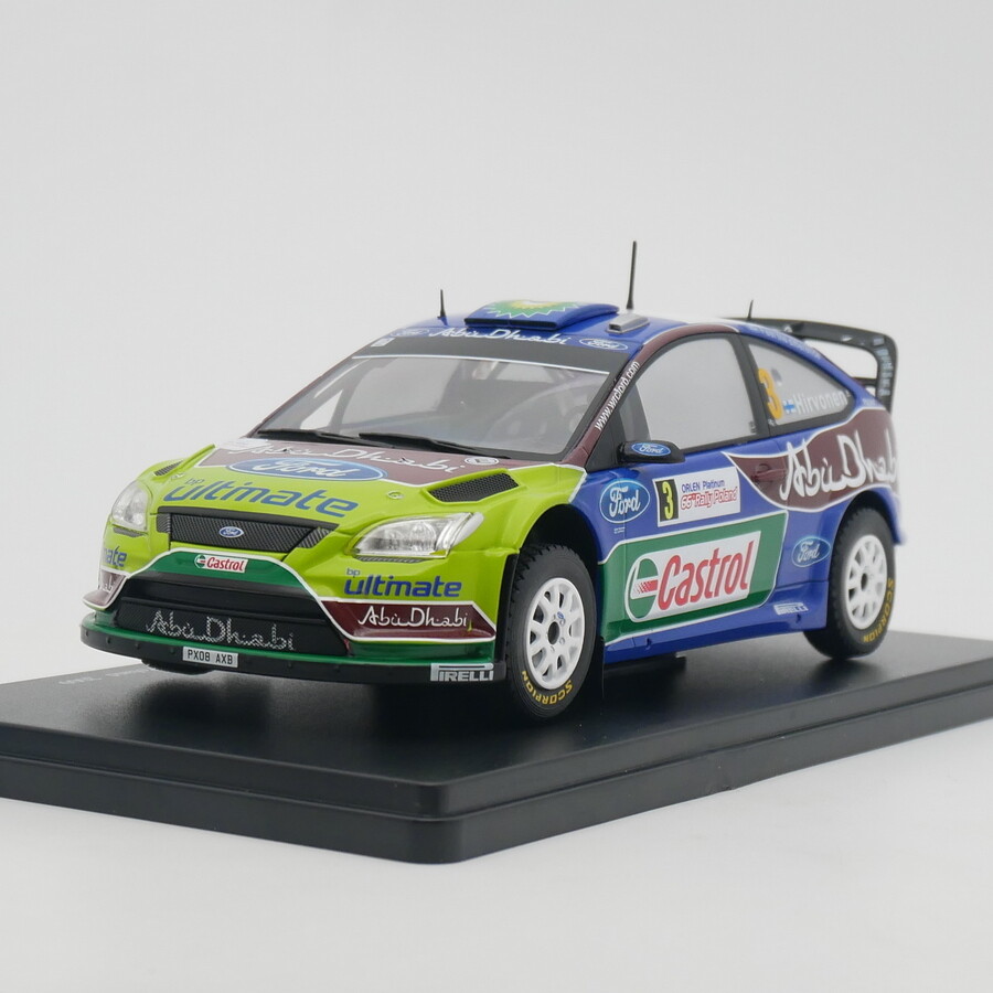 値下げ！Ford Focus RS WRC ミニカー Kyosho Mini-z Body Auto Scale COLLECTION FORD FOCUS RS WRC