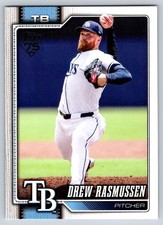 Drew Rasmussen 2026 Topps #64 Tampa Bay Rays See Photos