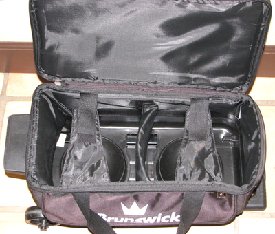 Brunswick 2 Ball Rolling Bowling Bag | eBay