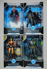 McFarlane Toys DC Multiverse BvS Superman  Batman  Wonder Woman  Armored Batman