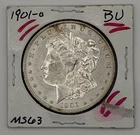 1901 Morgan Silver Dollar Uncirculated New Orleans Mint $1 Coin