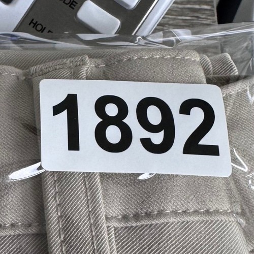 FootJoy Pantalone Golf Uomo 36x30 "Stone" Beige 5 Tasche Performance Traspirante Elasticizzato - Foto 11 di 11