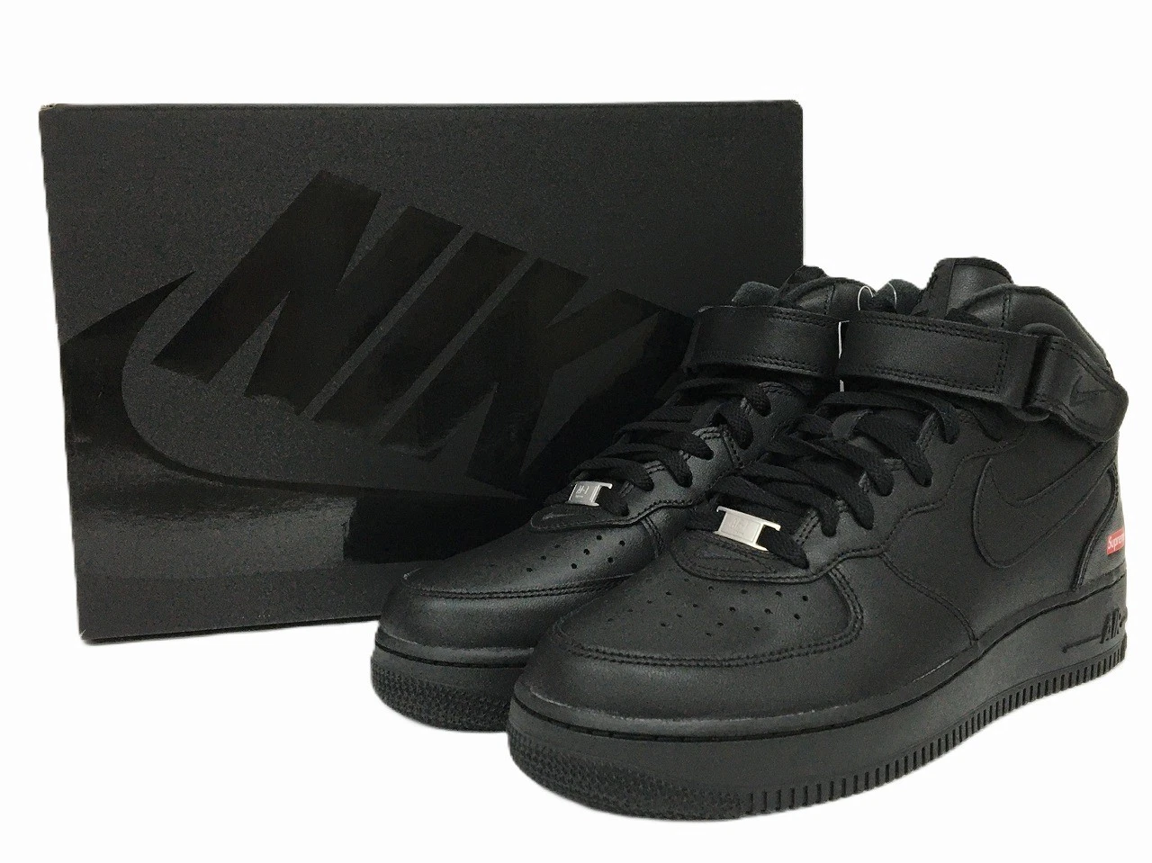 Supreme Air Force 1 Mid Sp Noir Fw24 Fz8784 001