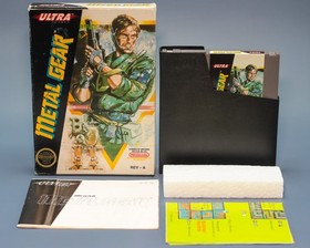Metal Gear Nintendo Nes gioco CIB pulito e testato