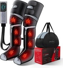 Leg Massager with Heat and Compression,Foot Massager for Circulation Pain Relief
