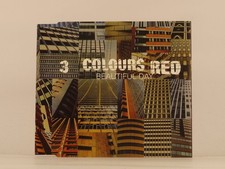 3 COLOURS RED BEAUTIFUL DAY (K88) 3 Track CD Single including Picture Sleeve CRE