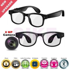 HD Video AI smart glasses with camera and bluetooth and video recording