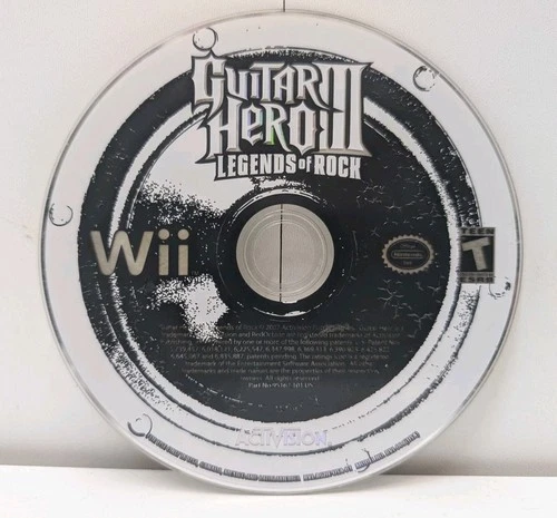New ListingGuitar Hero 3: Legends of Rock (Nintendo Wii) Disc Only Tested Working
