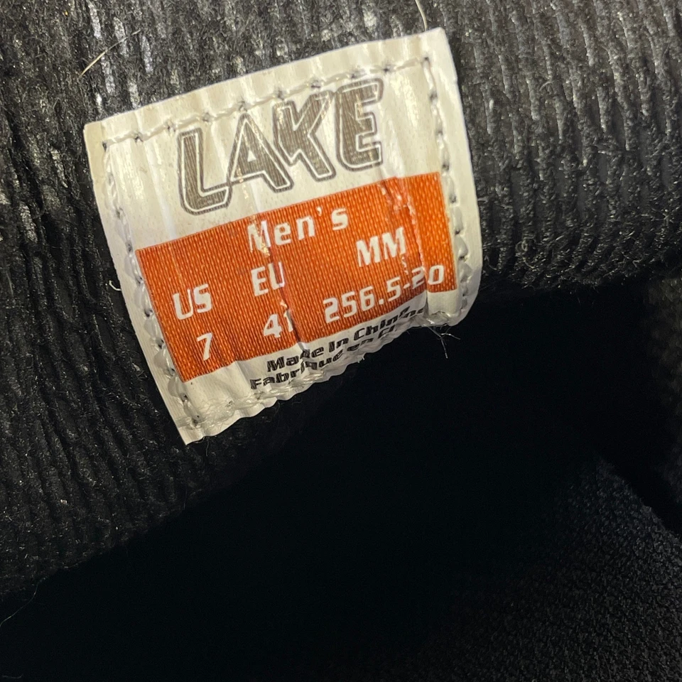 Zapatos de ciclismo Lake CX170 1988 edición Gavia para hombre 41 EE. UU. 7 negros BOA Foto 2 de 4