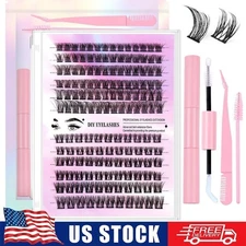 False Eyelash Set - Segmented Hairy Fishtail Wheat Lazy Trilogy False Eyelashes