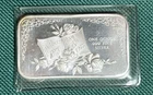 One Troy Ounce Fine Silver Bar 999 Bullion Mother’s Day Perfect Gift 1973