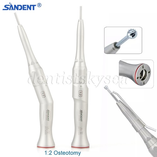 Osteotomía dental quirúrgica 1:2 pieza de mano de baja velocidad 20º 1:2 recto contra ángulo - Imagen 3 de 40