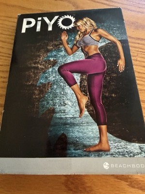 Beachbody Piyo (2016, DVD, 4-Disk Set) Workout w/ InsertsBONUS FAST SHIPPING