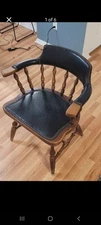 SHELBY WILLIAMS  1920'S VINTAGE CAPTAINS CHAIR
