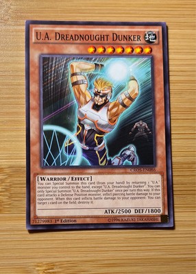 U.A. Dreadnought Dunker CROS-EN086 Crossed Souls Common NM Yu-Gi-Oh